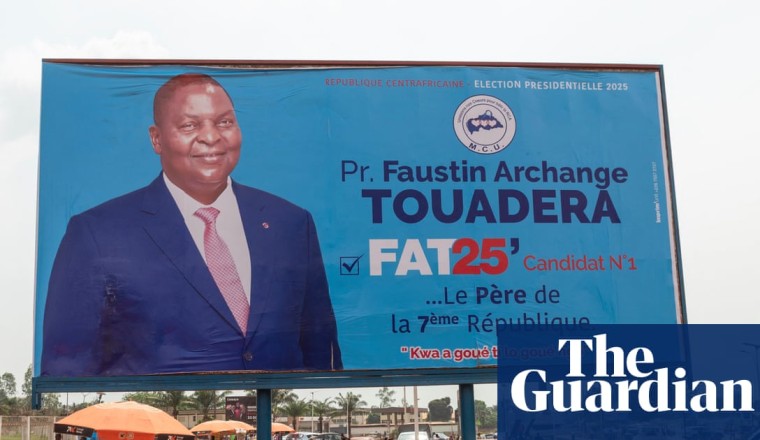 Central African Republic goes to polls as president seeks third term