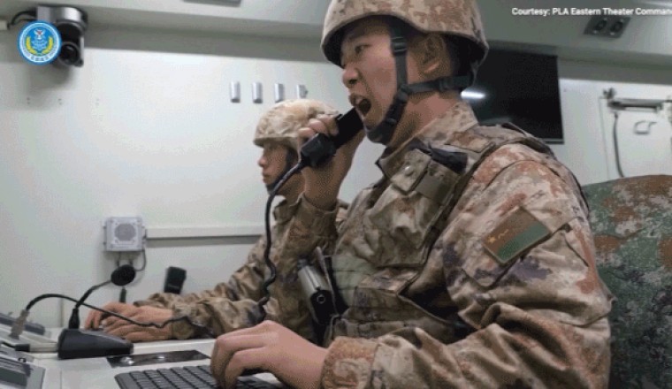 China launches largest military drills off Taiwan in 8 months with live-fire exercises caught on camera