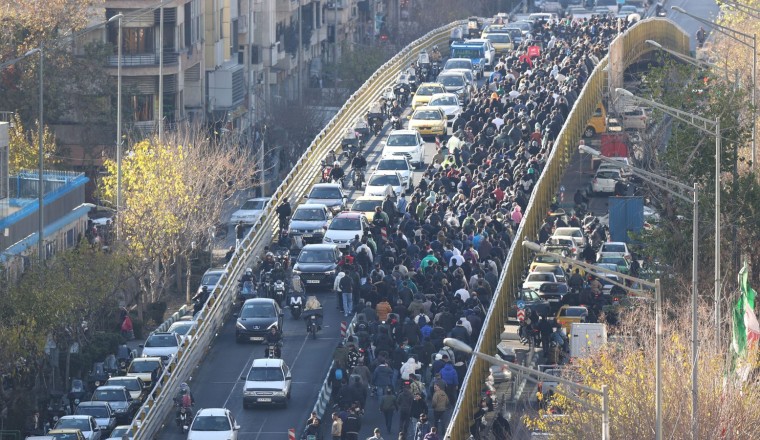 Iranian university students join protests over soaring cost of living