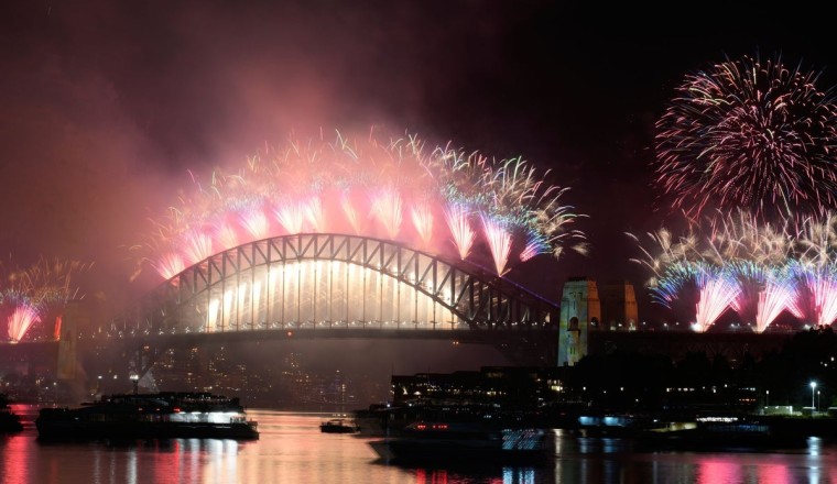 Photos of New Year’s celebrations across the globe as the world welcomes 2026