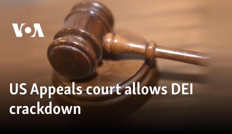 US Appeals court allows DEI crackdown