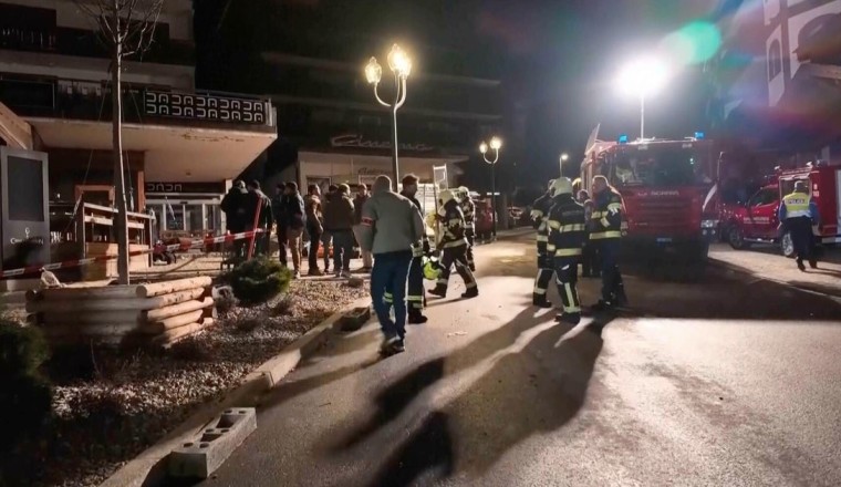 Fire kills dozens at crowded Swiss Alps bar on New Year's
