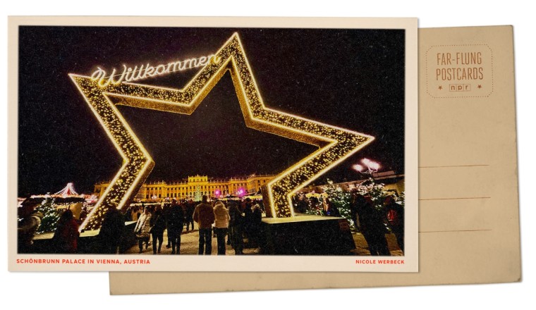 Greetings from Vienna, where an imperial palace hosts a holiday market for all