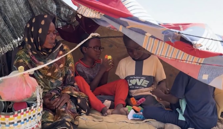 ‘Only sheets to cover us’: Sudan’s displaced face little shelter in Kosti