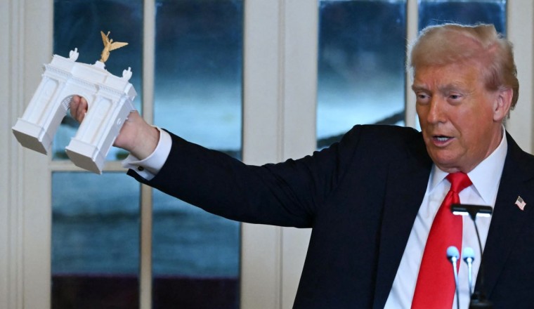 Trump says construction on his Triumphal Arch in DC will start in the ‘next two months’