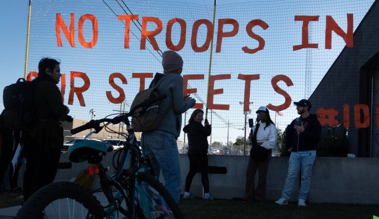 Trump says he’s dropping his push for the National Guard to patrol Chicago, LA and Portland