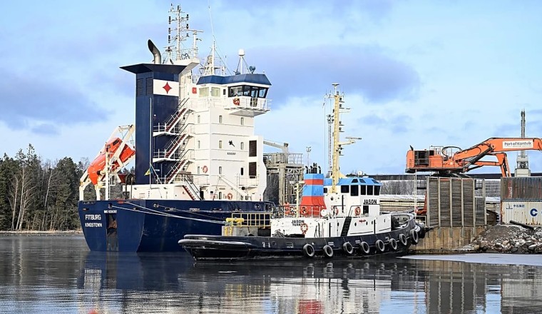 Ship seized in Finland suspected of cable damage was carrying sanctioned Russian steel