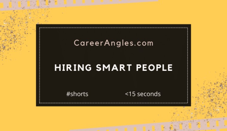 Hiring Smart People #shorts
