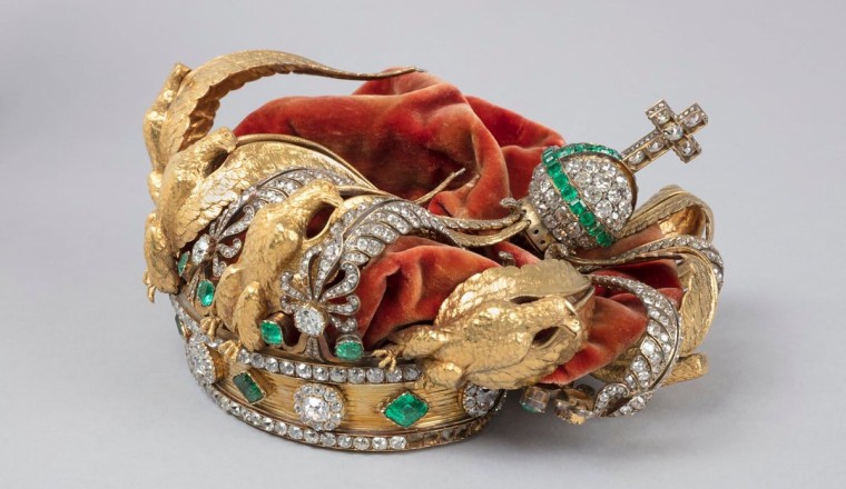 Louvre says crown crushed during heist can be restored