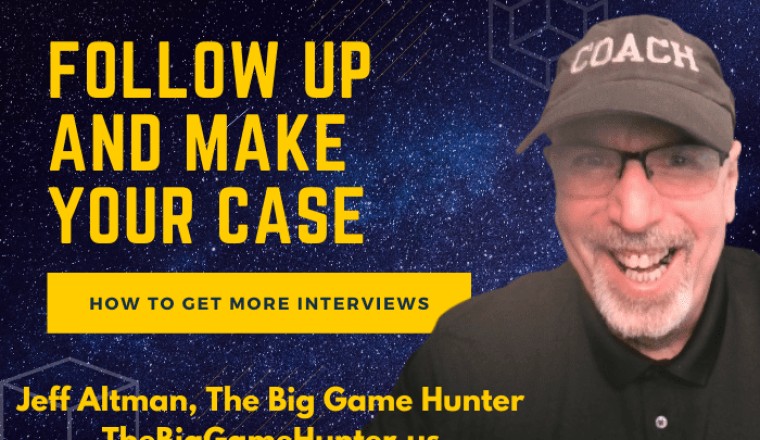 How to Get More Interviews: Follow Up and Make Your Case #shorts