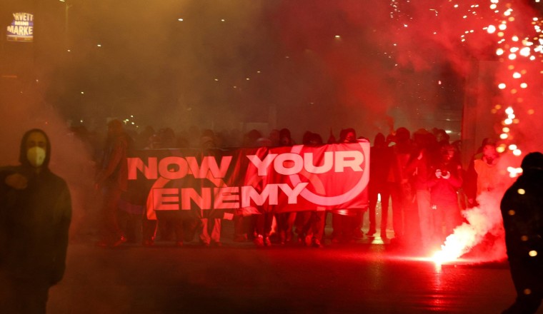 Protests against ICE and Israel at Winter Olympics in Milan