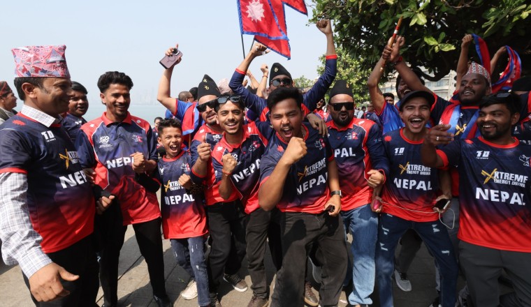 T20 World Cup: Nepal fans light up Wankhede despite painful England loss