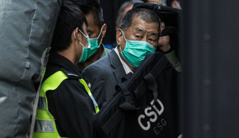 Hong Kong media baron and pro-democracy activist Jimmy Lai sentenced to 20 years in prison