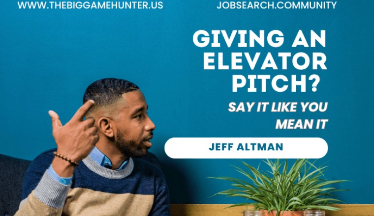 Giving an Elevator Pitch? Say It Like You Mean It #shorts
