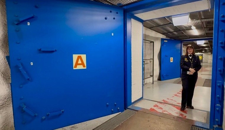 Inside the vast underground bunkers ready to protect Helsinki from Putin