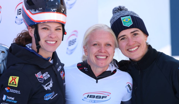 Love is in the air  at the Winter Olympics on Valentine's Day
