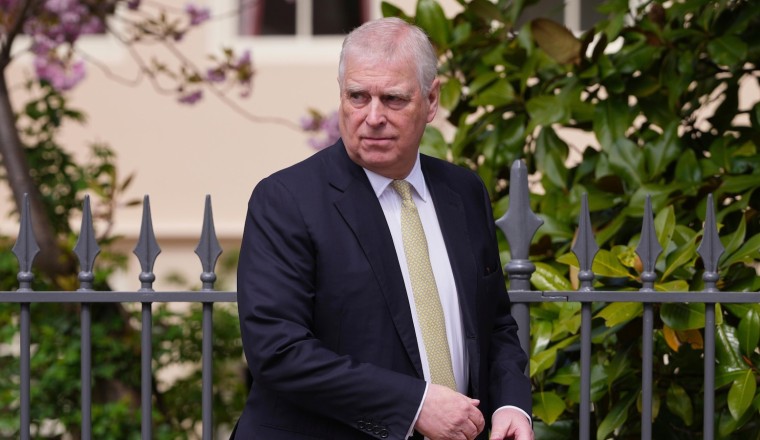 Man arrested on suspicion of weapon possession after report former Prince Andrew was threatened