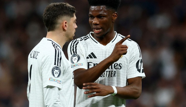 Real Madrid’s Valverde hospitalised with head injury after Tchouameni fight