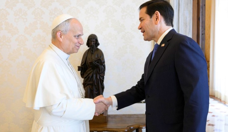 Rubio attempts to mend relations with Pope Leo in Vatican meeting after Trump's criticisms