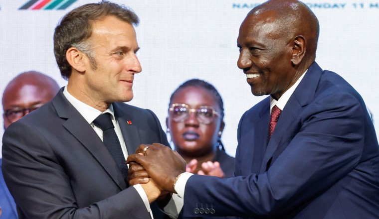 France’s Macron announces $27bn investment in Africa at Kenya summit