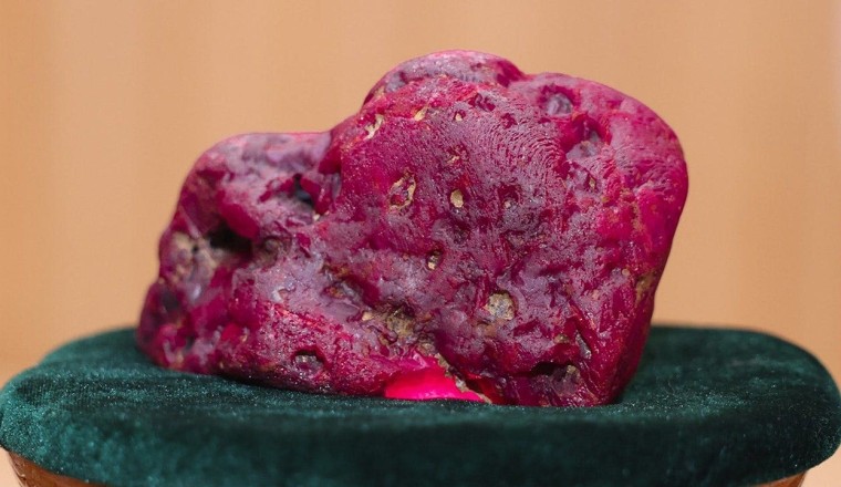 Massive 11,000-carat ruby believed to be second-largest ever found in conflict-ridden country