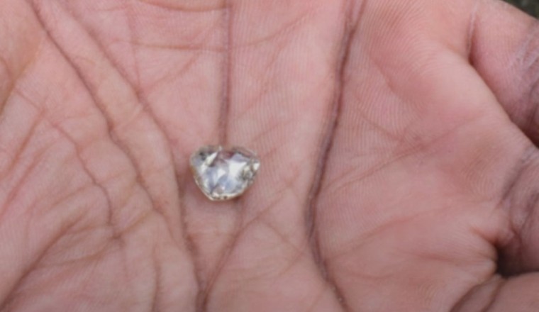 Heartbroken woman grieving deaths of son and father finds 3 carat diamond during visit to state park: ‘I really needed this’
