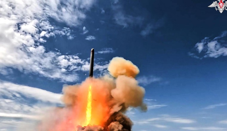 Putin says Russia test launches "most powerful missile in the world"