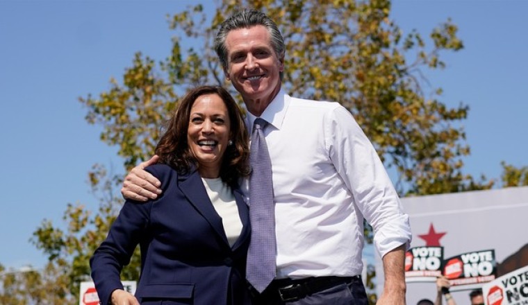 Gavin Newsom Has a Kamala Harris Problem