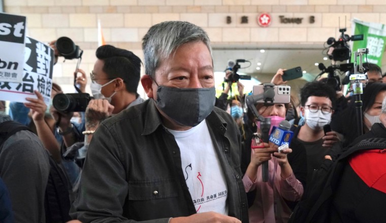 Hong Kong court hears final arguments in former Tiananmen vigil organizers' trial
