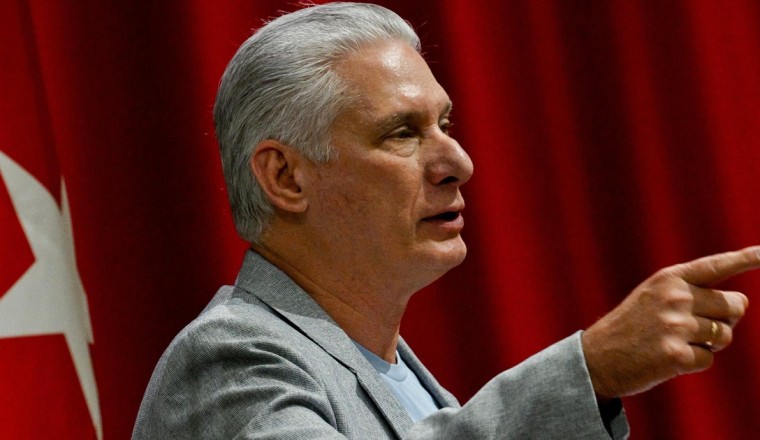 Cuba's leader says country poses "no threat" to U.S. after military drone report