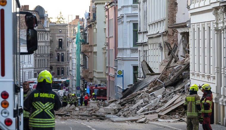 Rescuers search for 3 missing after German building collapse