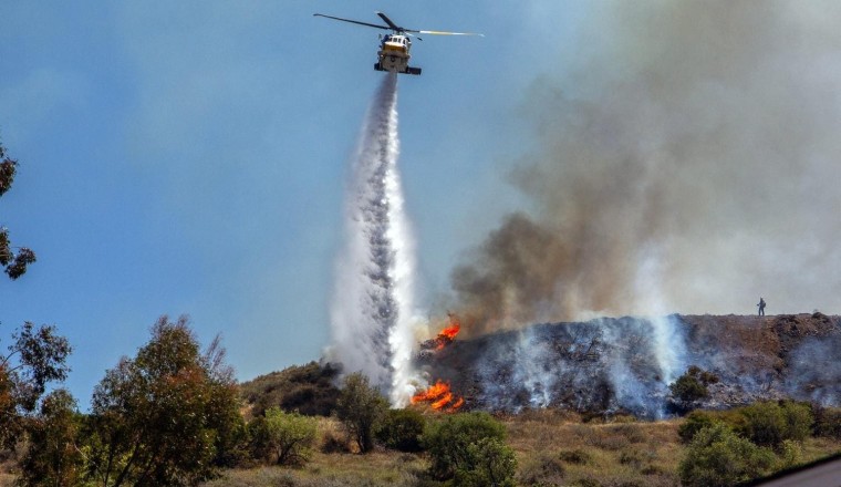 Ronald Reagan Presidential Library Evacuated As Brush Fire Threatens California