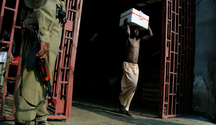 Nigeria's anti-drug agency shut down large meth laboratory in a raid