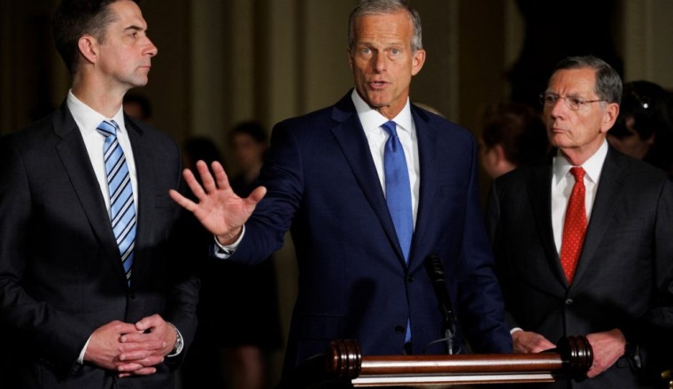 Senate Republicans break with Trump over 'anti-weaponization fund' concerns