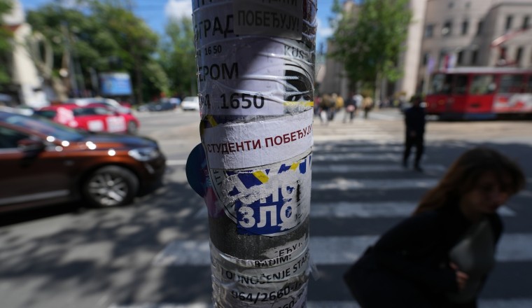 Serbia's protesting students renew pressure on Vucic with a big weekend rally