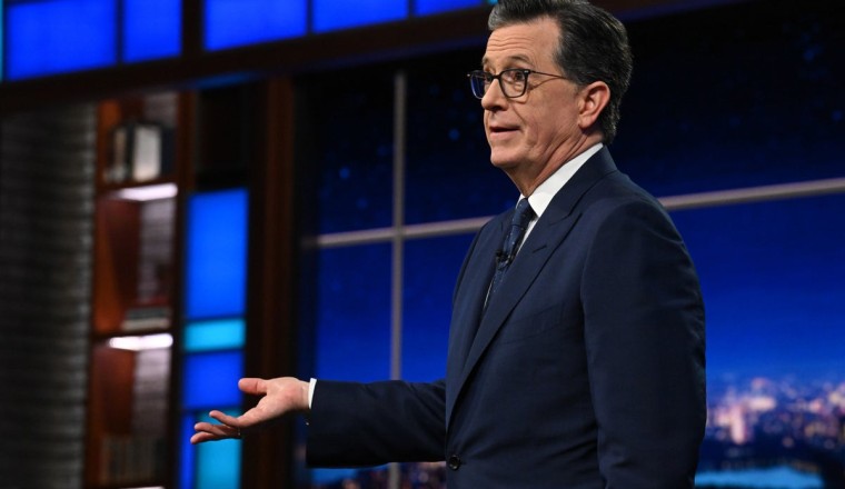 Trump celebrates end of ‘total jerk’ Stephen Colbert’s show in scathing post