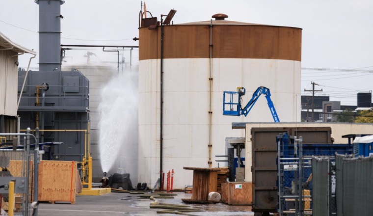 40,000 under evacuation orders after chemical tank leak in Southern California