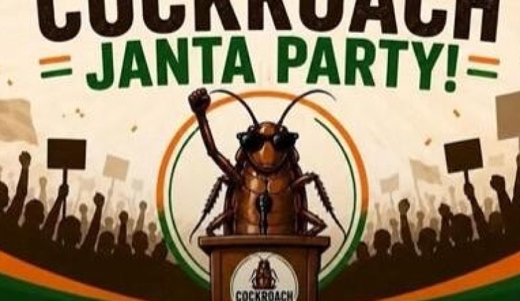 Fake political party led by an AI cockroach overruns Indian politics