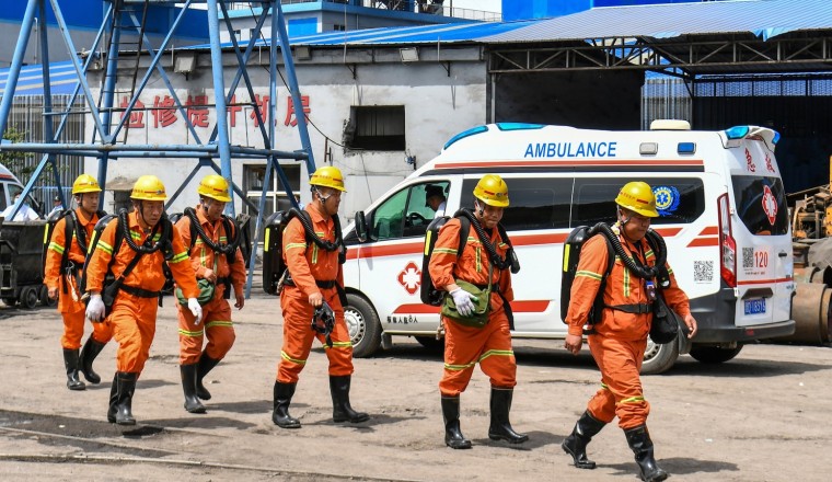 Here are some of China's major coal mining disasters this century
