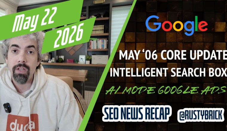 Search News Buzz Video Recap: Google's New Search Box, Gemini 3.5 Flash Powers AI Mode, New Google Ads, Ranking Volatility & More I/O GML News