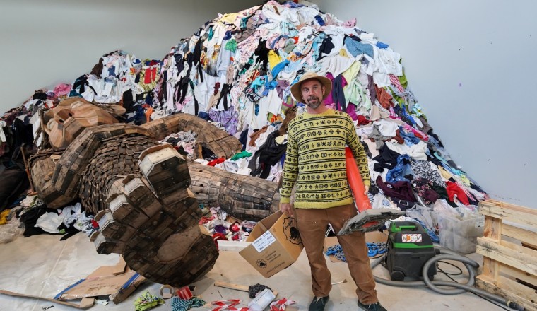 The trolls come indoors as a Danish recycling artist stages his first museum exhibit