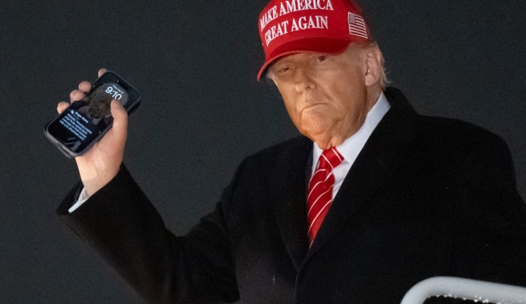 Trump goes on Truth Social spree with AI posts on Greenland and Golden Dome defense shield for the White House