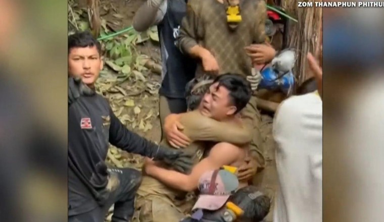 4 more men find way through Laos cave to freedom