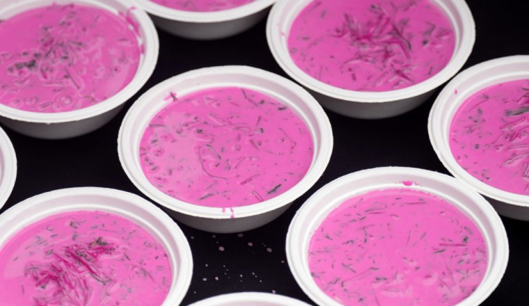 Thousands flock to Vilnius for festival celebrating Lithuania's iconic cold beet soup