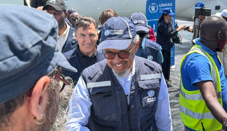 WHO chief visits Congo as Ebola cases spread faster than response
