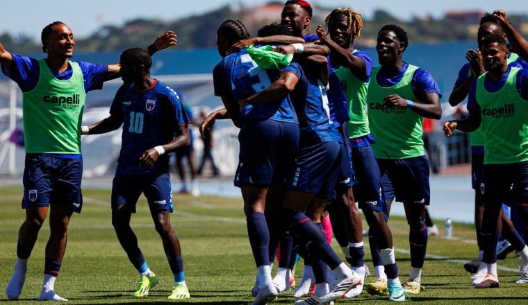 Cape Verde football team arrives in the US for the World Cup