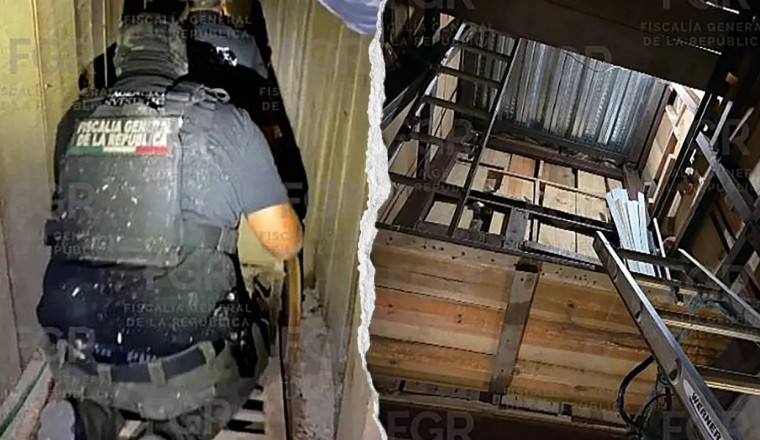 Hidden tunnel discovered in Tijuana may have supported cross-border trafficking operations