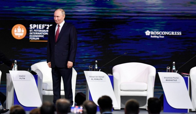 Trump’s ballroom chief, conspiracy theorists and Steven Seagal: The surprise US guests attending Putin’s own ‘Davos’