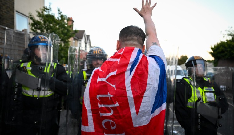 UK minister condemns violent protests against student’s murder