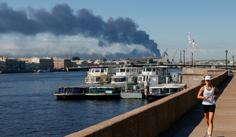 Ukraine-Russia war latest: Kyiv strikes Baltic Fleet warship near St Petersburg as ‘Russian Davos’ kicks off